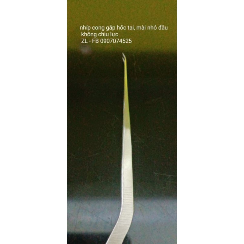 Combo 3 nhíp cong mài chuốt tỷ mỹ