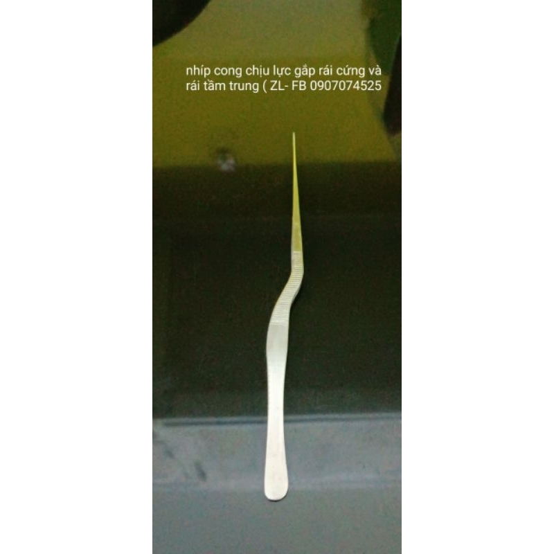 Combo 3 nhíp cong mài chuốt tỷ mỹ