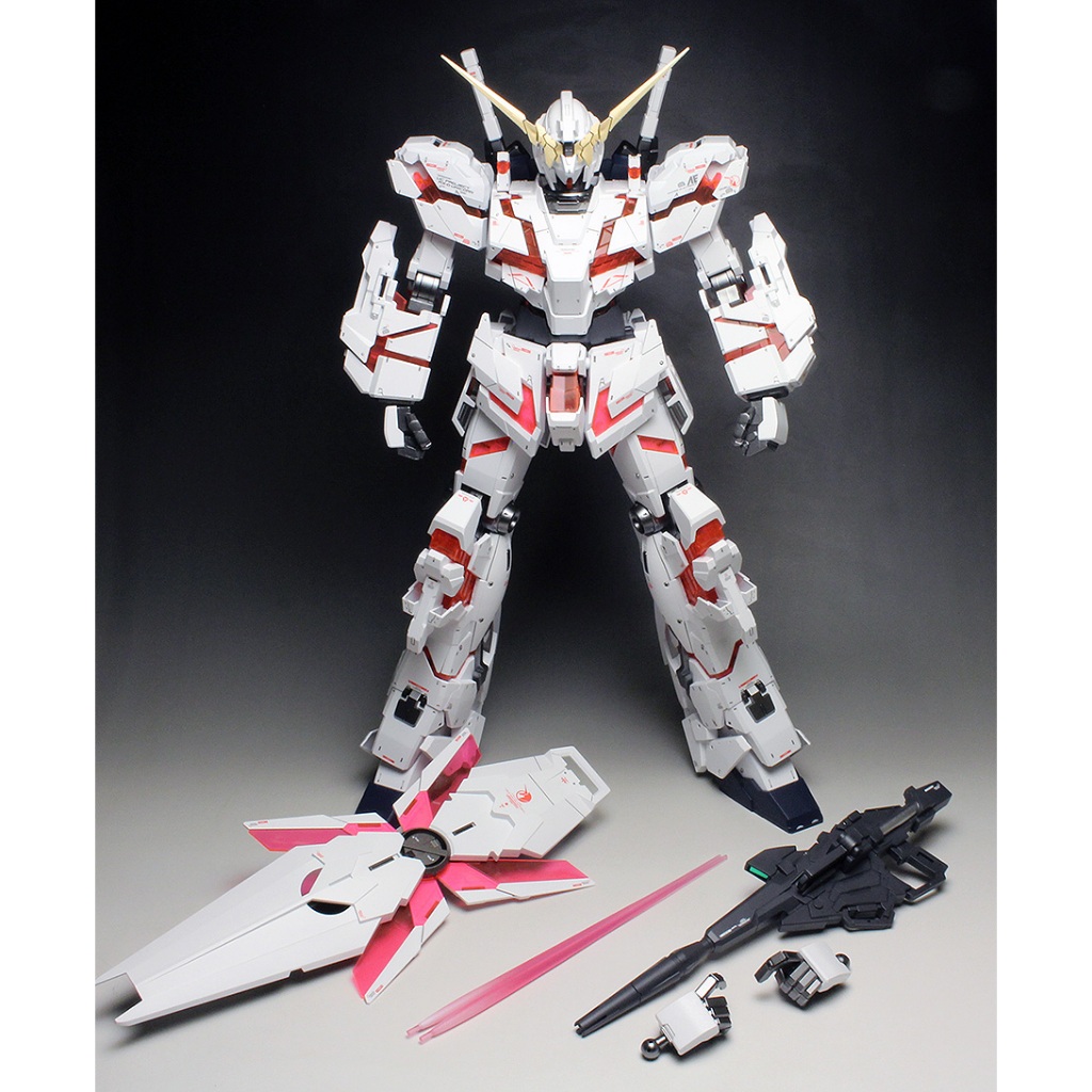 Mô Hình Lắp Ráp 1/48 Megasize RX-0 Unicorn Fighter