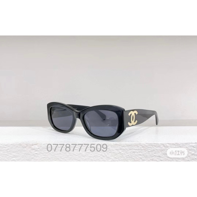 Mắt Kính Hiệu Oval Bầu Xếch Nhẹ Chữ X Hot Chà ne