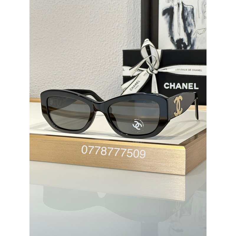 Mắt Kính Hiệu Oval Bầu Xếch Nhẹ Chữ X Hot Chà ne