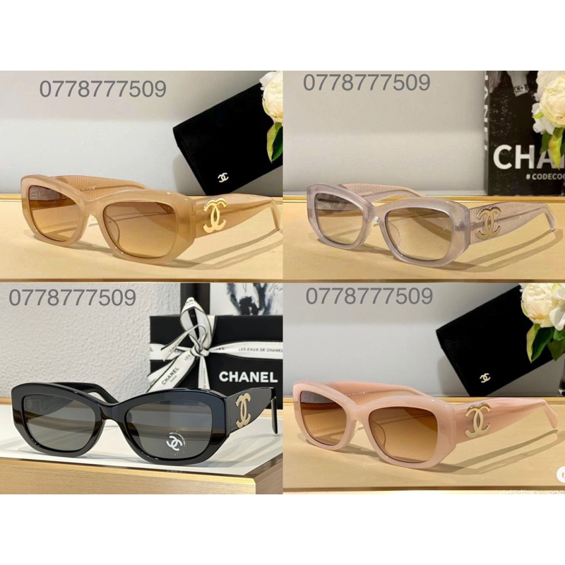 Mắt Kính Hiệu Oval Bầu Xếch Nhẹ Chữ X Hot Chà ne