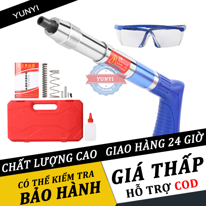 YUNYI Súng bắn đinh bê tông, lực điều chỉnh, tiết kiệm năng lượng, không cần hỗ trợ điện, dễ dàng mang theo