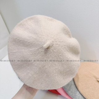 Mũ nồi dạ kiểu dáng basic style Hàn Quốc (3 - 8 tuổi) MN259 Mimikids