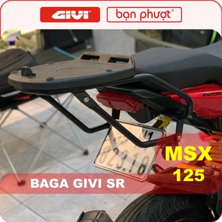 Baga Givi Sau Xe MSX 125 - Cảng Givi MSX125, SR MSX125SF - Bạn Phượt