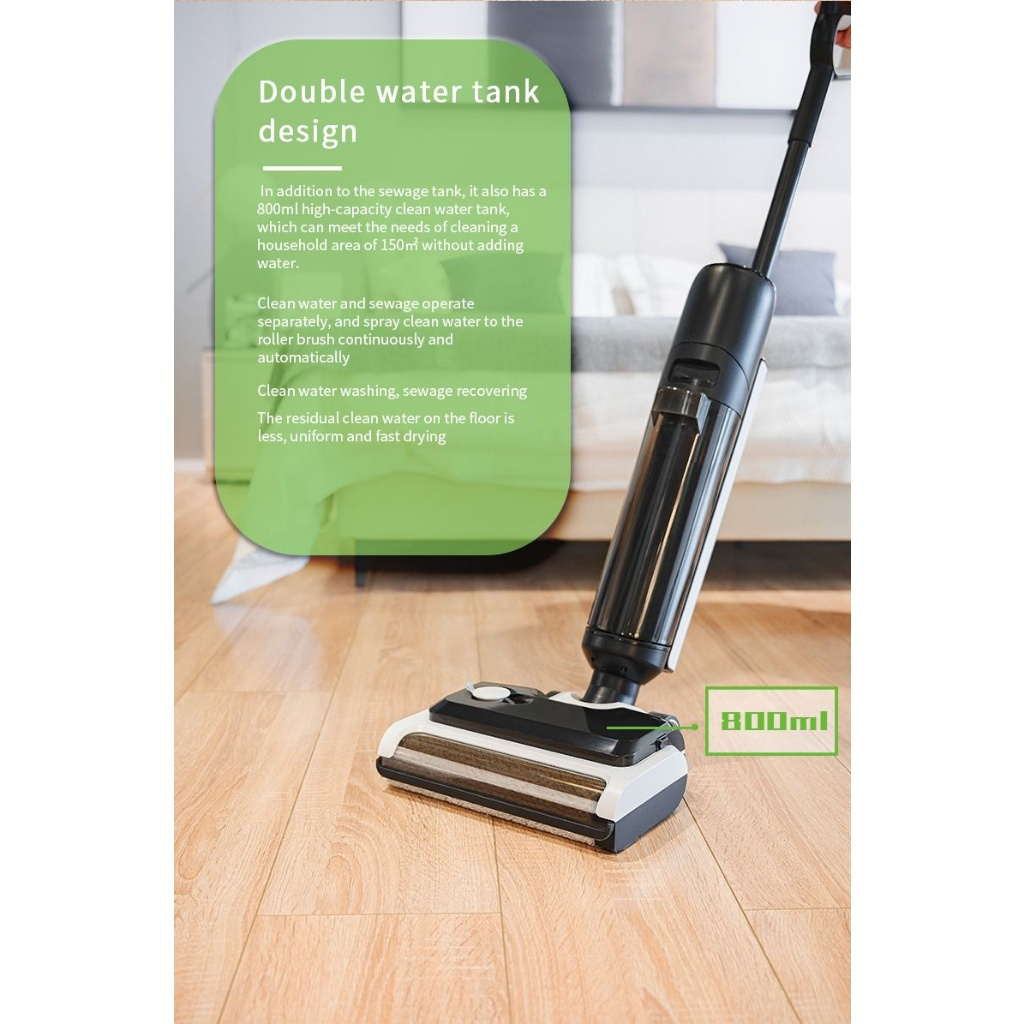 Máy Hút Bụi Khô & Ướt X8 PRO | Cây Lau Nhà Thông Minh Diệt Khuẩn 99.9% | hàng sẵn có