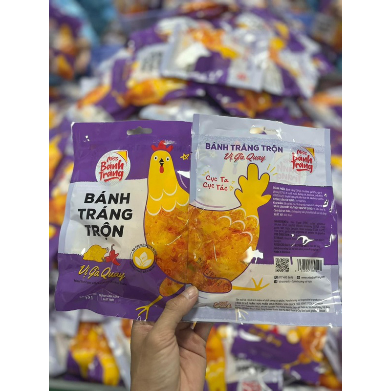 Bánh tráng Trộn vị Gà Quay