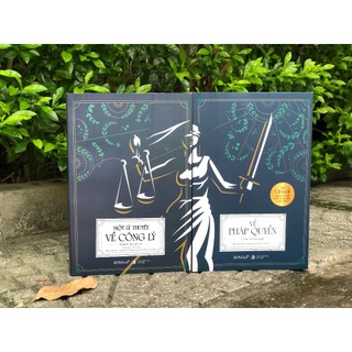 Sách - lẻ/combo: một lý thuyết về công lý + về pháp quyền