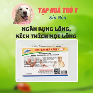 [ 10g ] Bột BIO FEATHER CARE Giúp Mọc Lông, Bóng Lông Cho Thú Cưng - Tạp hóa thú y sg