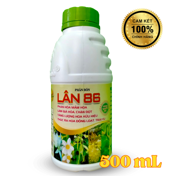 SIÊU LÂN 86  Tạo Mầm Hoa, Chặn Đọt, Ra Hoa Đồng Loạt - 500ml