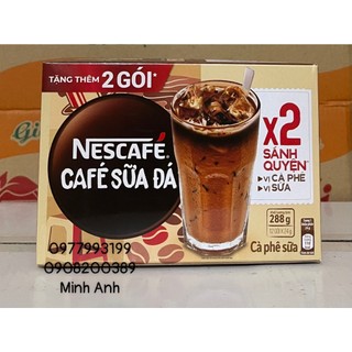 Cà phê hòa tan Nescafé cà phê sữa đá