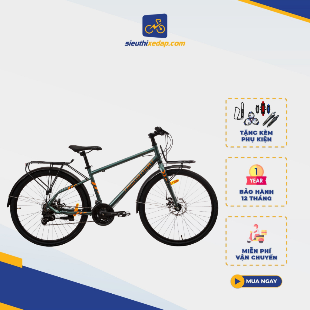 Xe đạp Thống Nhất Touring Highway, Xe Đạp Thể Thao Khung Thép Chắc Chắn - Siêu Thị Xe Đạp