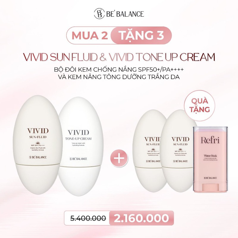 Combo Vivid Sun Fluid