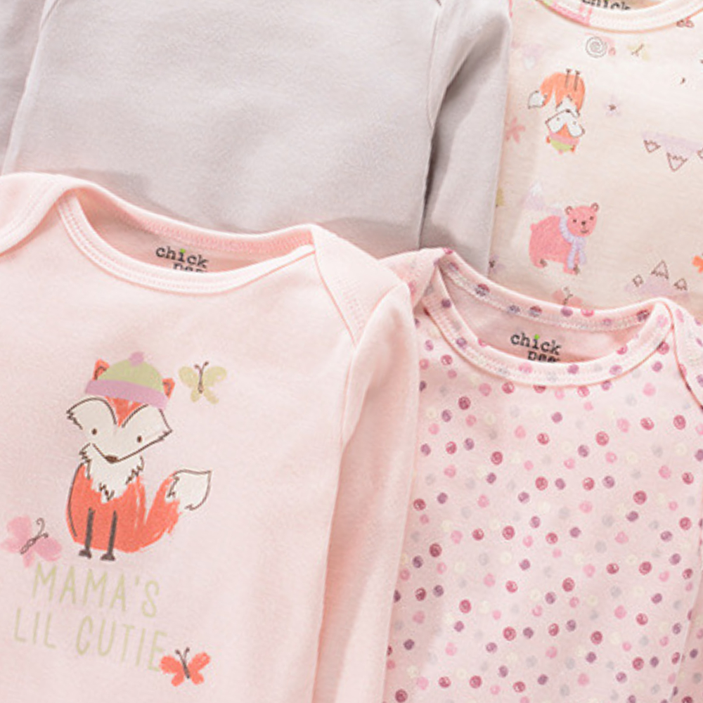 Body chip dài tay cho bé chất cotton mềm mát size từ 3-8kg, bodysuit cho bé BDT07