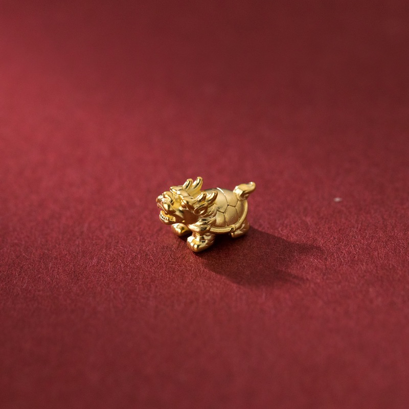 Charm bạc long quy - MH295