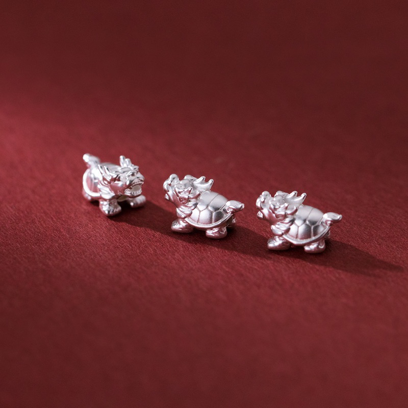 Charm bạc long quy - MH295