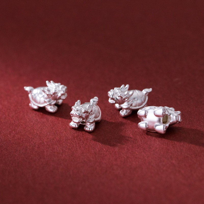 Charm bạc long quy - MH295