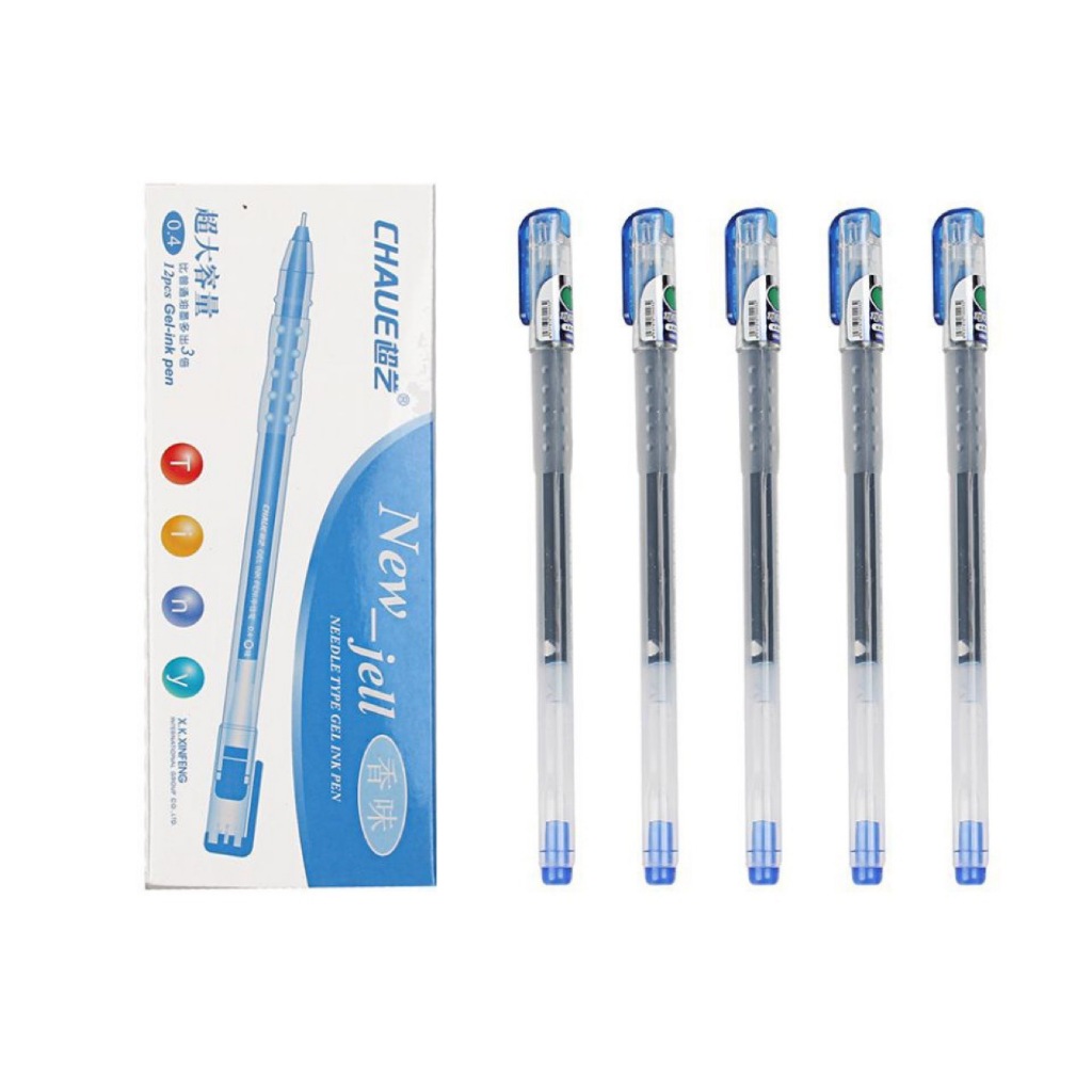 Hộp bút gel nước temp quả táo