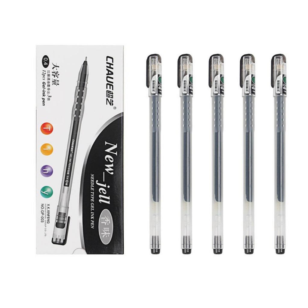 Hộp bút gel nước temp quả táo