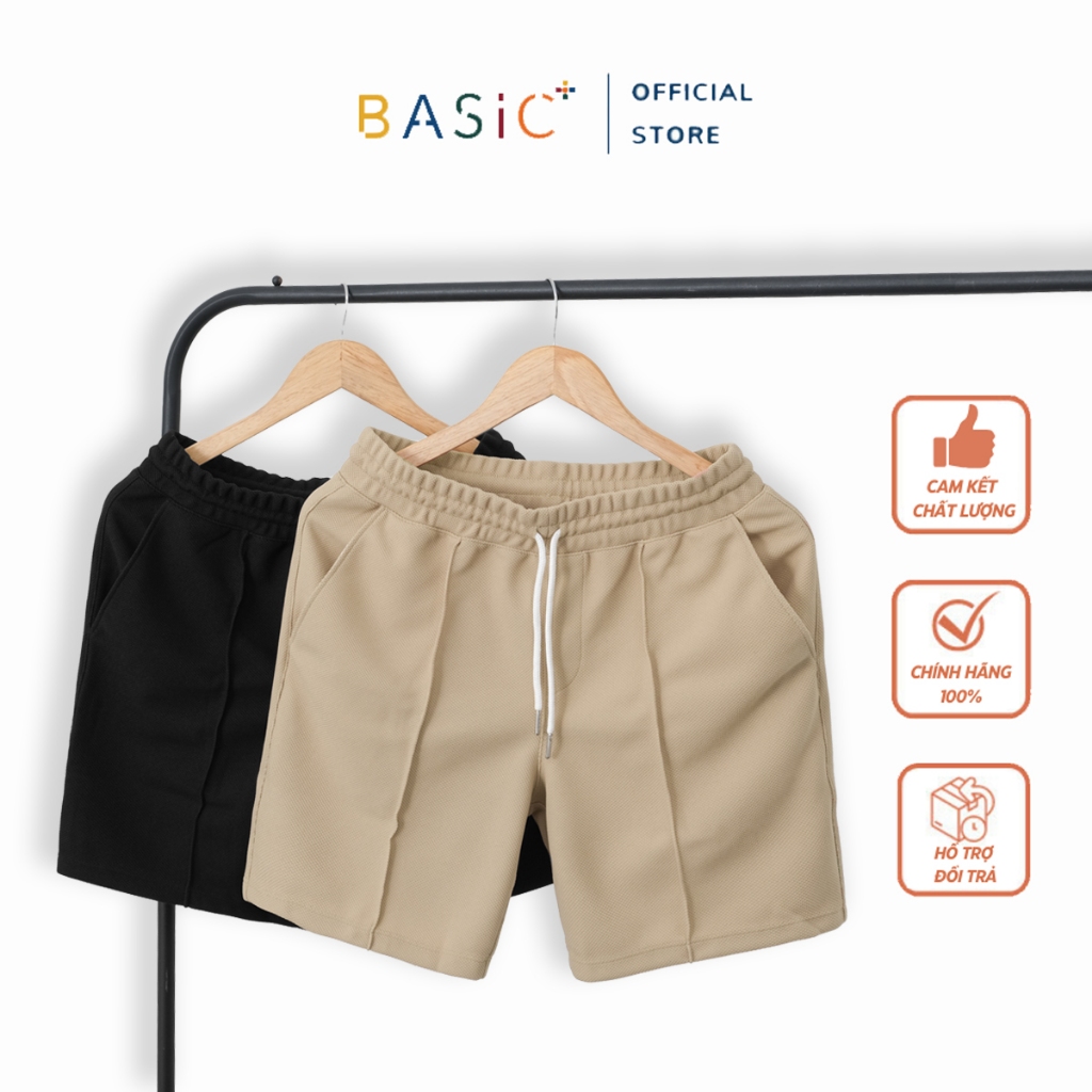 SHORT BASICPLUS POLY PK dày dặn Siêu bền, tôn dáng và chống nhăn Q01-076B