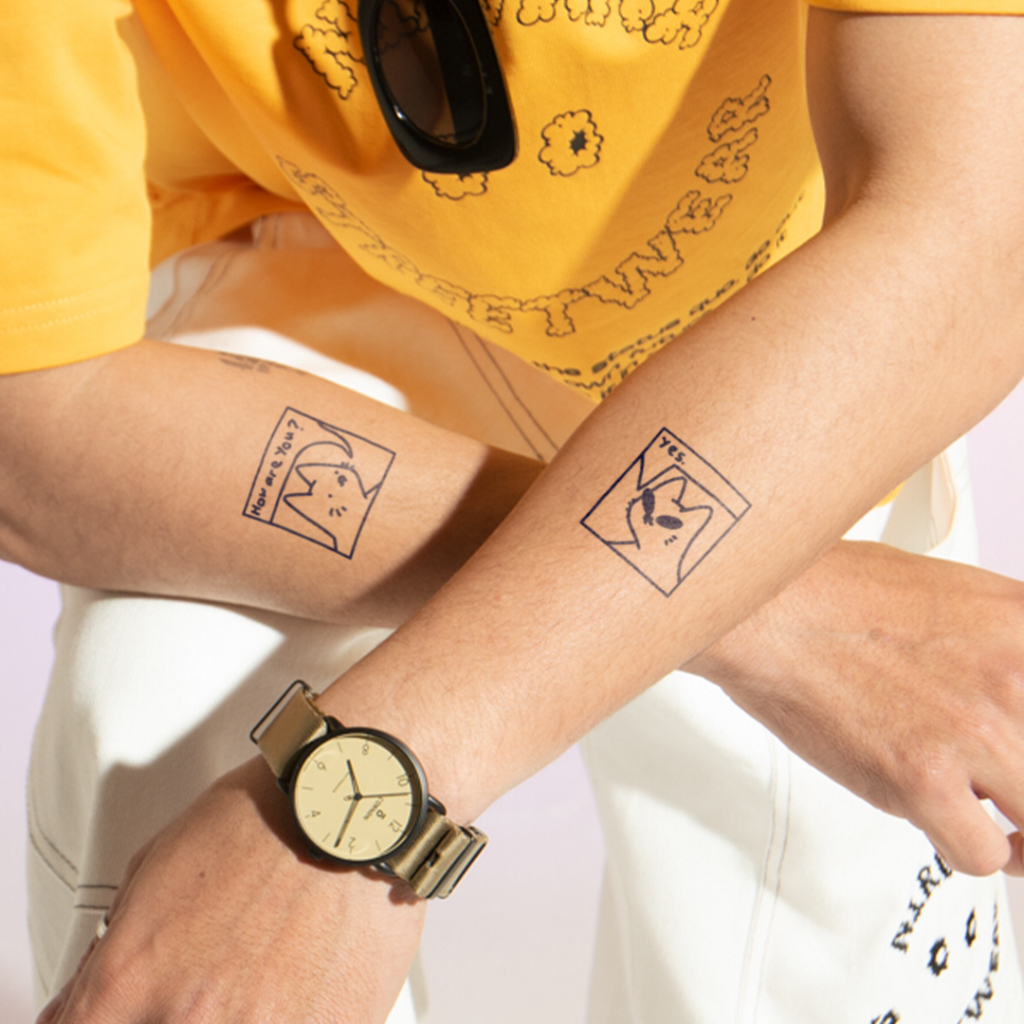 Inkaholic hình xăm dán tạm thời Y HỆT xăm thật trong 15 ngày, 100% tự nhiên và chống nước