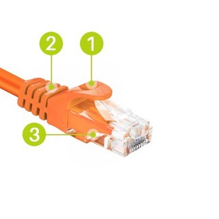 5 mét Dây cáp mạng kết nối máy chấm công và modum mạng