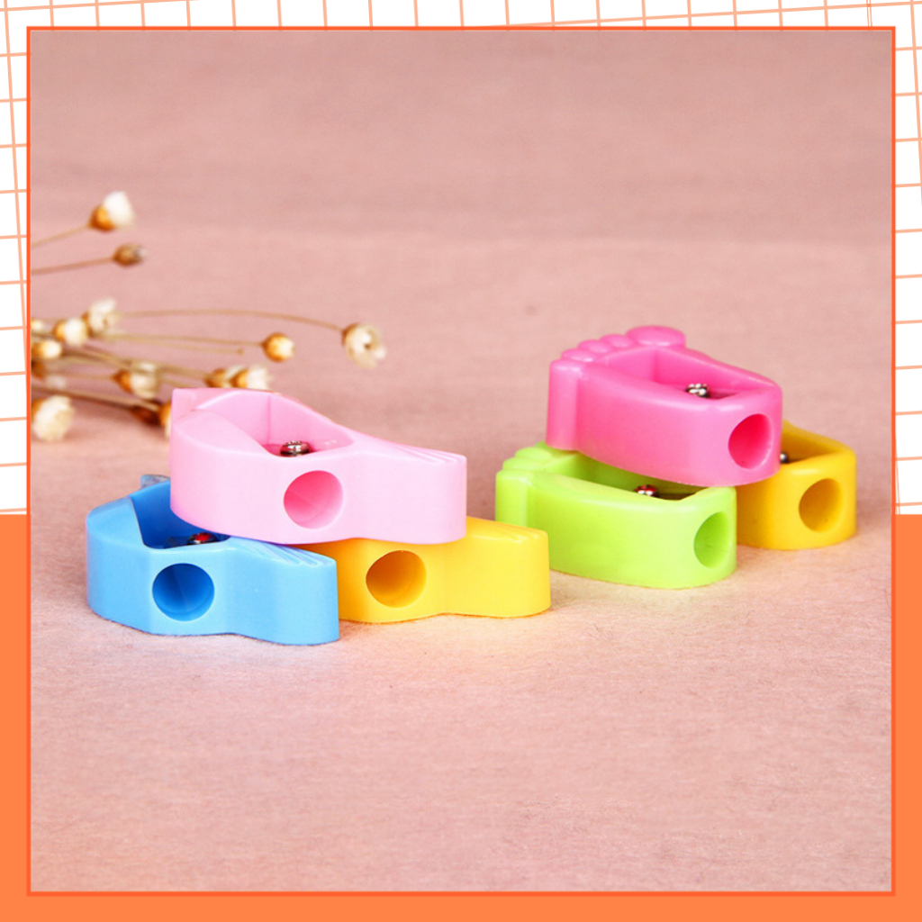 Đồ Gọt Bút Chì MEKI Hình Động Vật Dễ Thương Cho Bé - Đồ Chuốt Viết Chì Chất liệu ABS Bền Bỉ, Lưỡi Dao Không Ghỉ