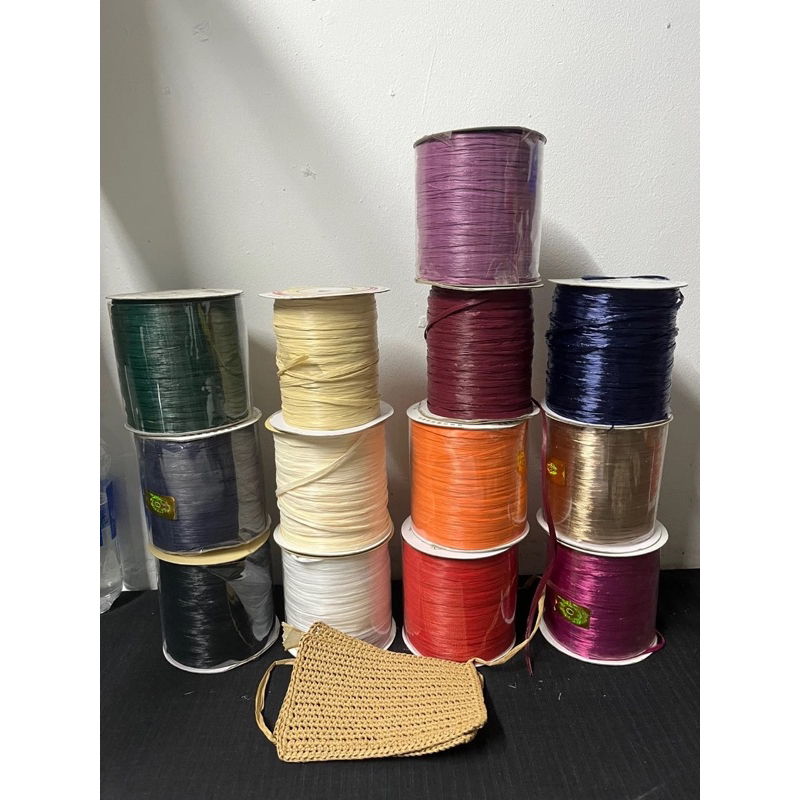 Sợi raffia, sợi cọ 250m