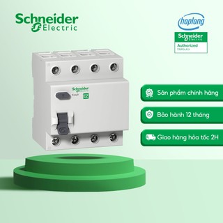 Cầu dao chống dòng rò ez9r36463 schneider - easy9 rccb - 4p - 63a - 30ma - 400vac