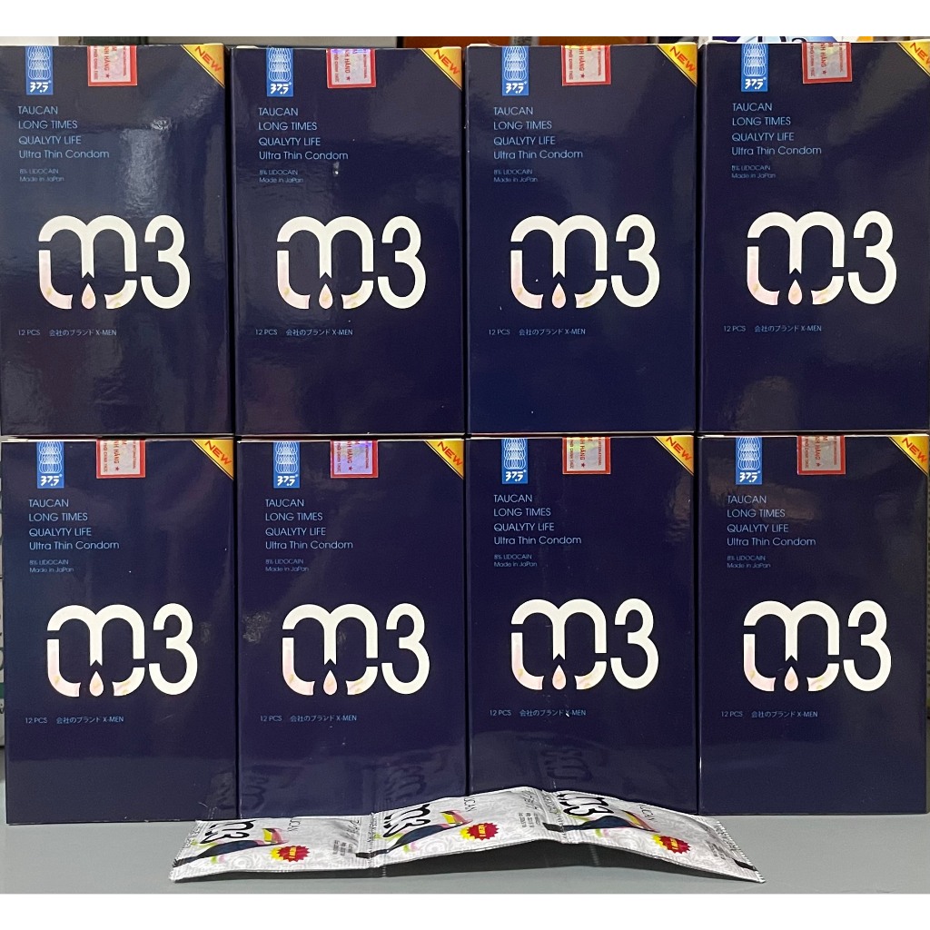 BAO CAO SU TAUCAN 0.03 - GAI -  HỘP LỚN 12 CÁI. CHE TÊN SP KHI GIAO HÀNG