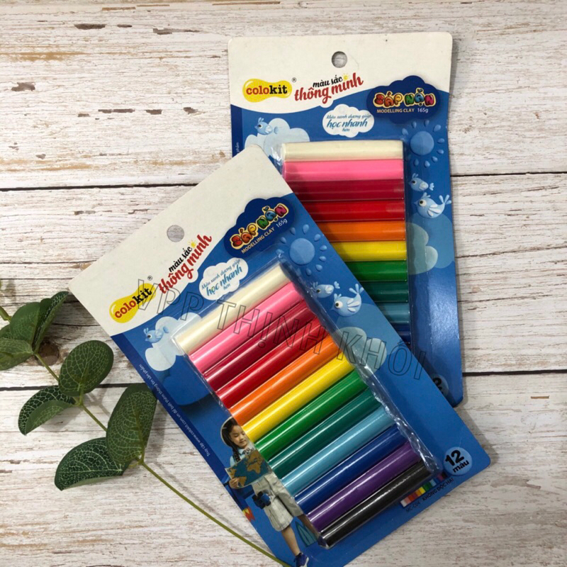 Sáp nặn MC-04 12 màu