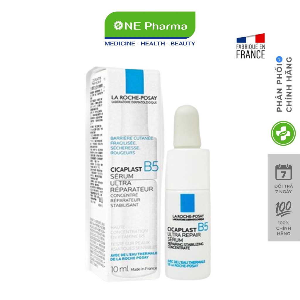 Tinh Chất Tái Tạo, Phục Hồi Da, Dưỡng Da Săn Chắc La Roche-Posay Hyalu B5 Serum 10ml