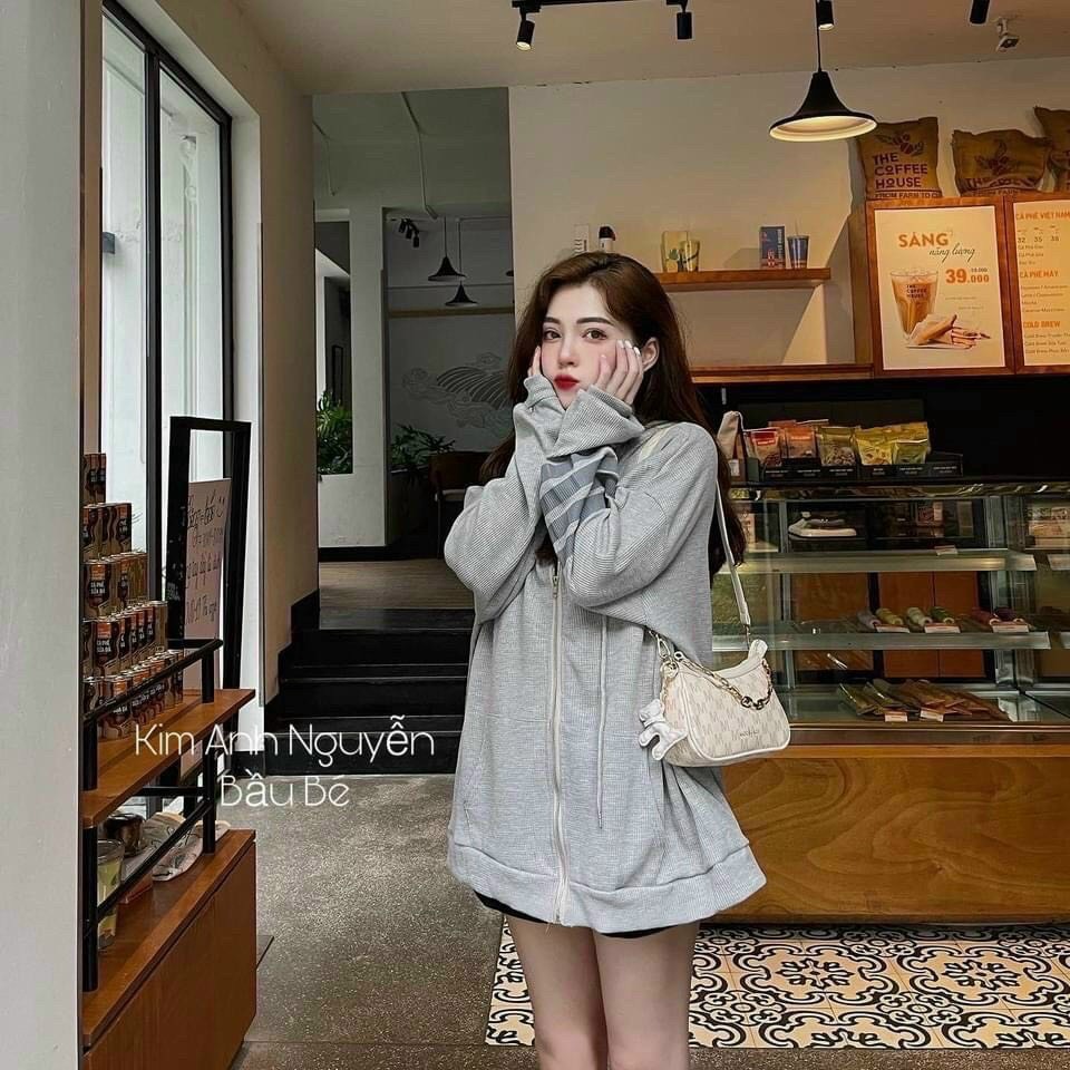 Áo Khoác Nam Nữ Có Mũ , Áo Hoodie Zip Sọc Kẻ Tay Chất Nỉ , Áo Nỉ Cao Cấp TL13