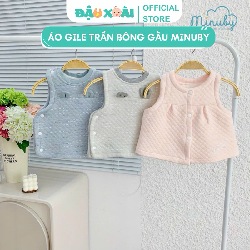 Gile Trần bông Minuby bé yêu từ 0m-24m