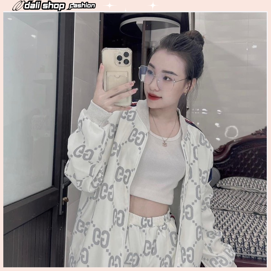 Áo khoác bomber nữ chất POLY mẫu mới cực hot, áo khoác thu đông duyên dáng trẻ trung