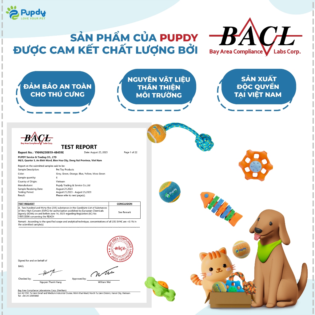 Đồ chơi banh trấu kết hợp với dây thắt nút cho chó, mèo - Pupdy Bóng Cù Quay - Pickoo Ball