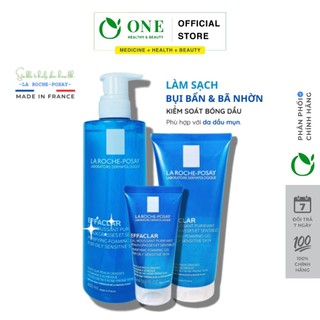 Sữa Rửa Mặt Tạo Bọt La Roche-Posay Effaclar Cho Da Dầu Nhạy Cảm 400ml