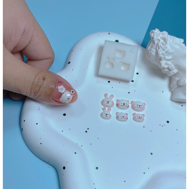 Khuôn silicon nail siêu nhỏ