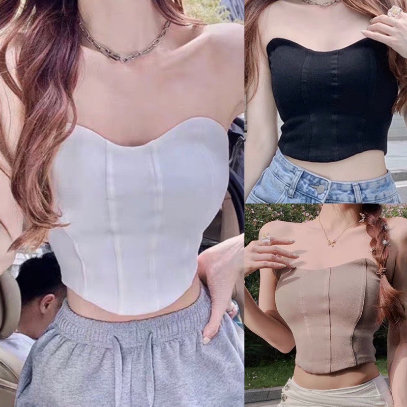 🍒🍒🍒🍒🍒🍒ÁO THUN ỐNG CÚP NGỰC CHÍP THÂN TÀ BÀU KIỂU  LYIE CHẤT BORIP ĐỦ MÀU LYIE