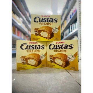 Bánh Custas Orion Tiramisu (Hộp 12 cái)