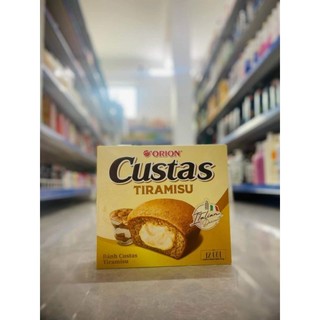 Bánh Custas Orion Tiramisu (Hộp 12 cái)