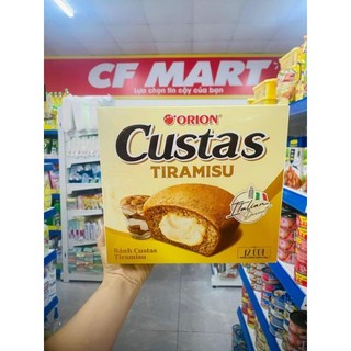 Bánh Custas Orion Tiramisu (Hộp 12 cái)