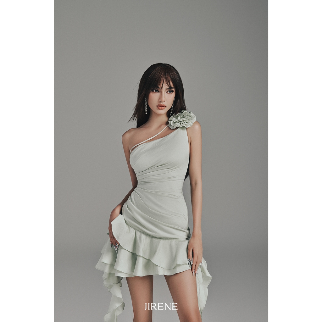 JIRENE Đầm CHOIR ôm cá tính thời thượng hiện đại Y2K