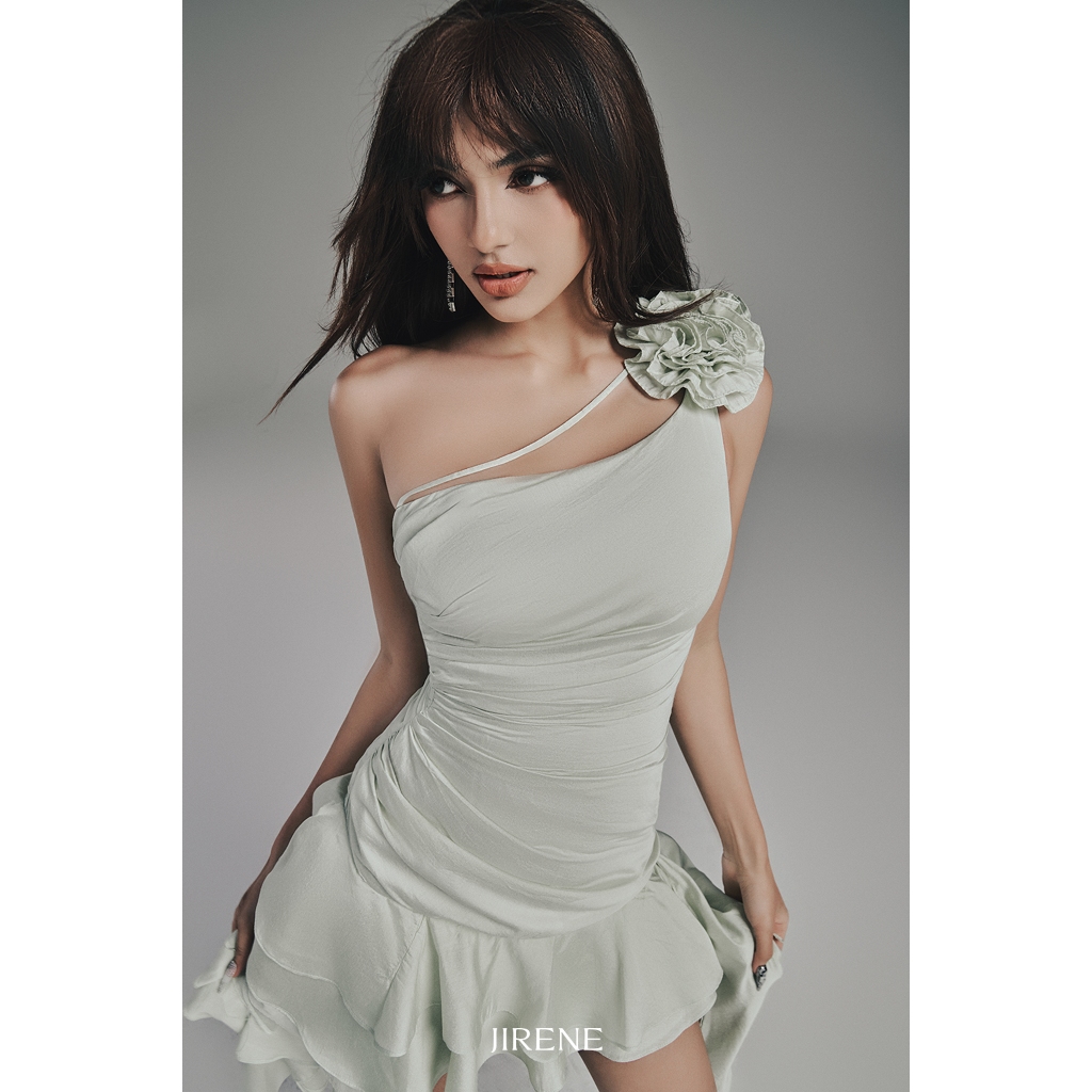 JIRENE Đầm CHOIR ôm cá tính thời thượng hiện đại Y2K