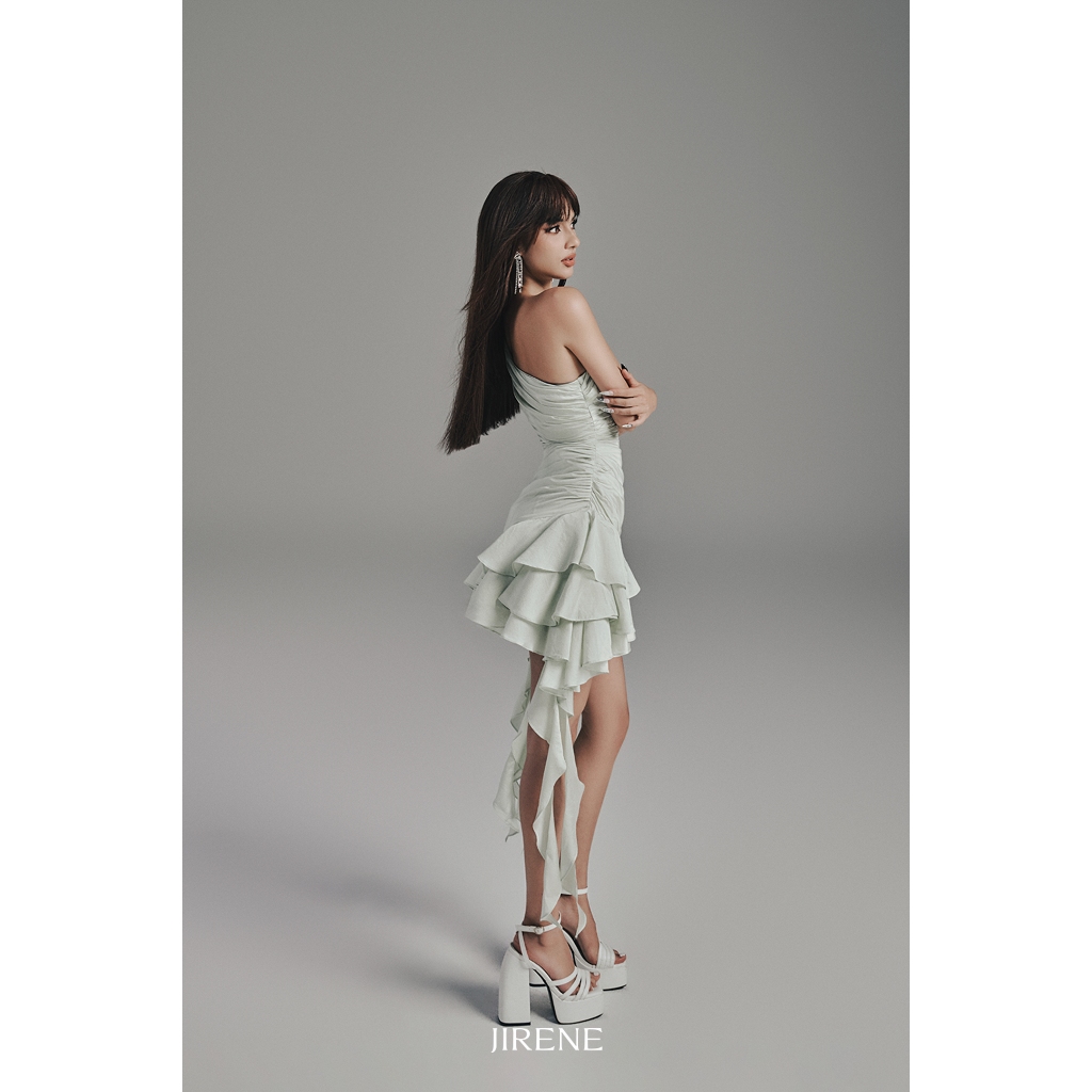 JIRENE Đầm CHOIR ôm cá tính thời thượng hiện đại Y2K