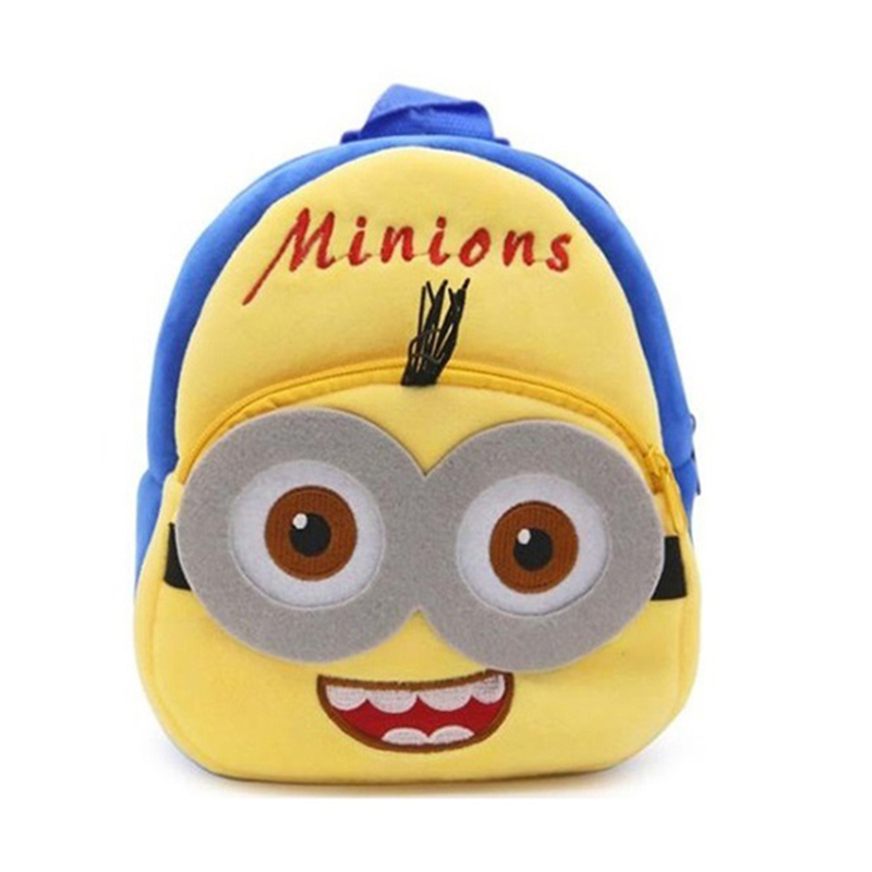 Balo Đi Học Mầm Non, Vải Lông Tuyết Siêu Mềm Cho Bé Đi Mẫu Giáo Size 23cm