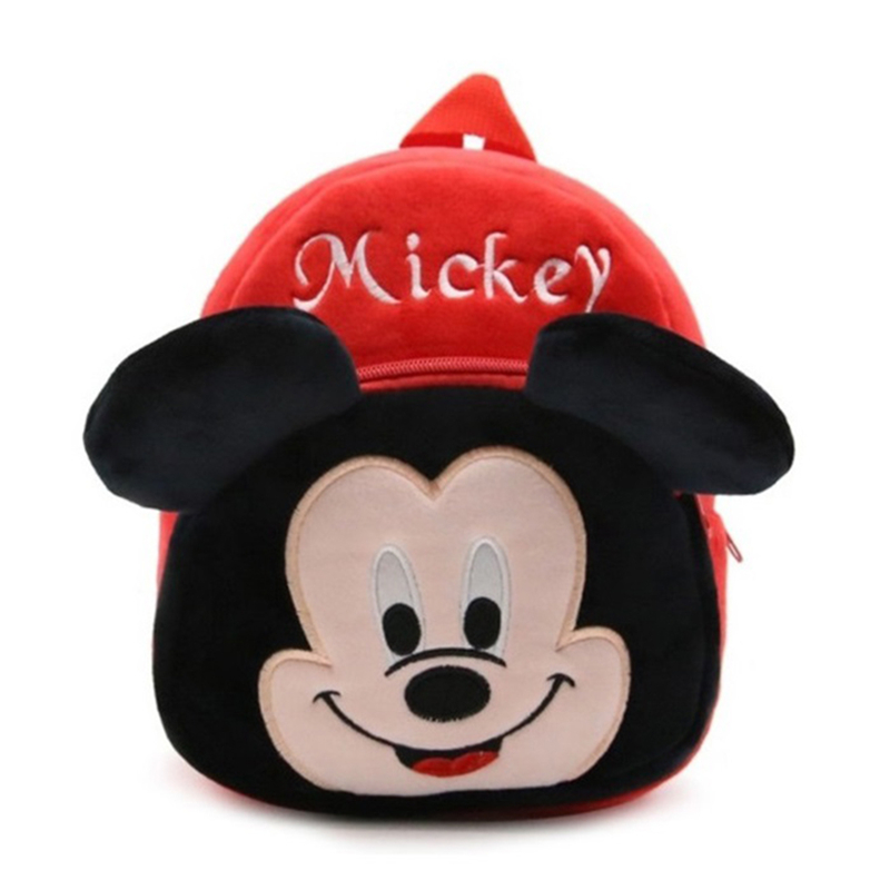 Balo Đi Học Mầm Non, Vải Lông Tuyết Siêu Mềm Cho Bé Đi Mẫu Giáo Size 23cm