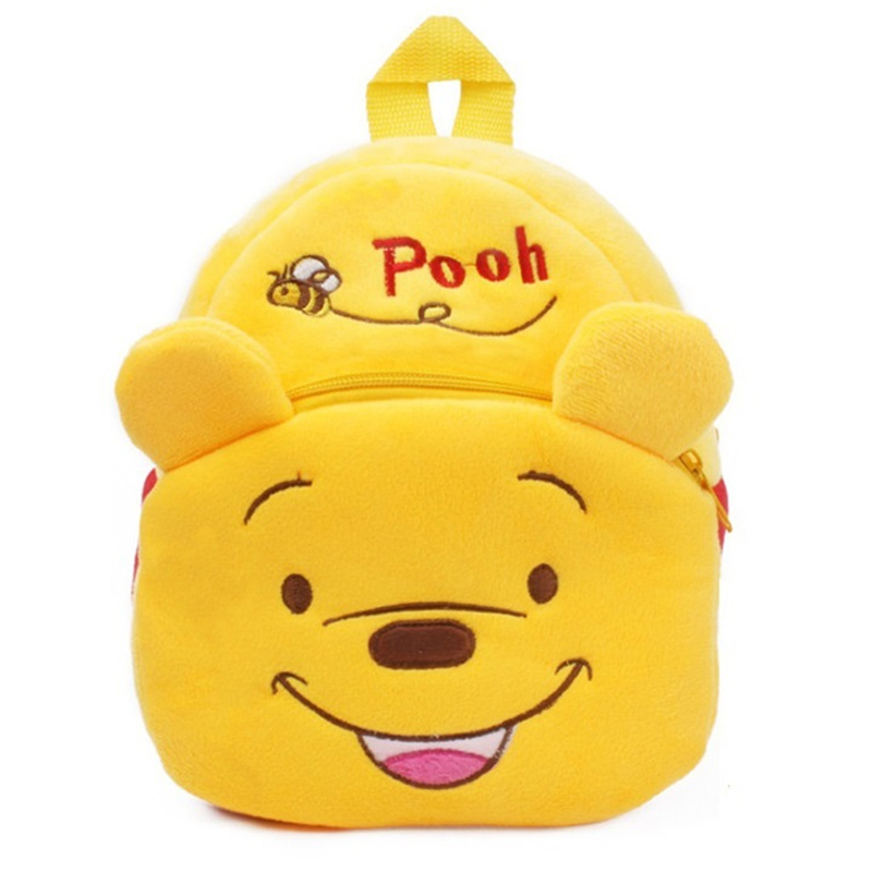 Balo Đi Học Mầm Non, Vải Lông Tuyết Siêu Mềm Cho Bé Đi Mẫu Giáo Size 23cm