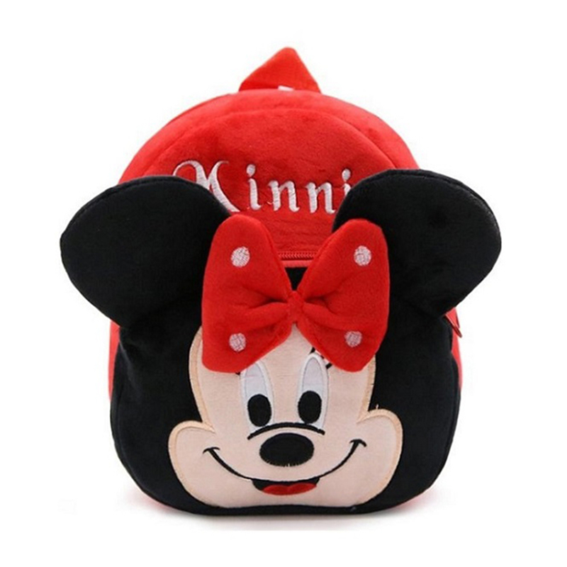 Balo Đi Học Mầm Non, Vải Lông Tuyết Siêu Mềm Cho Bé Đi Mẫu Giáo Size 23cm