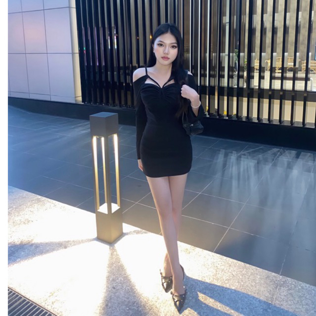 ĐẦM TAY LOE ÔM BODY